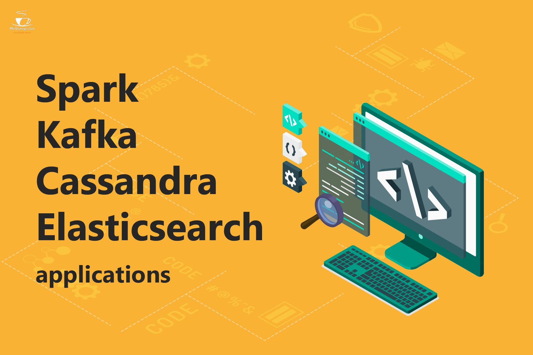 Spark, Kafka, Cassandra and Elasticsearch applications