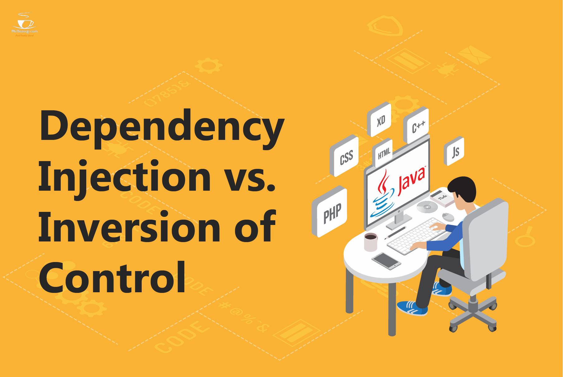 Dependency Injection vs. Inversion of Control
